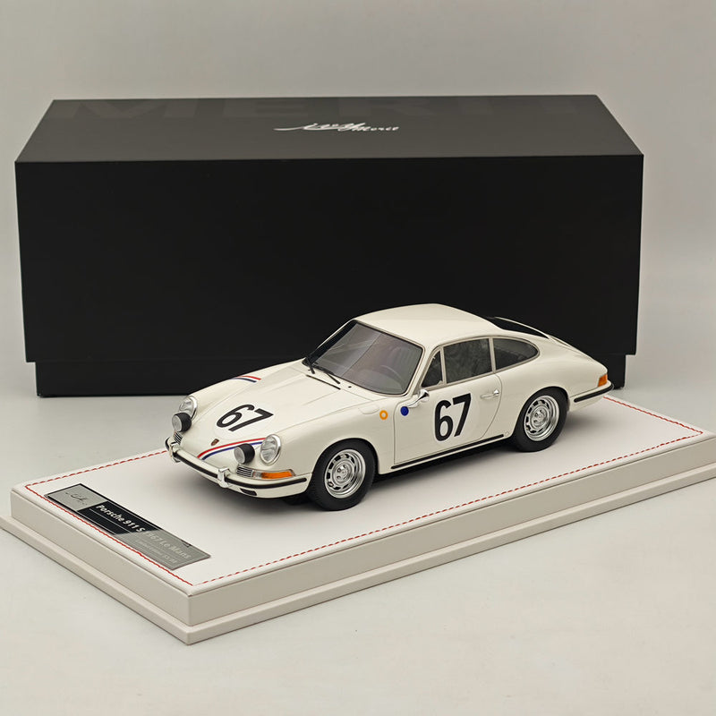 Ivy Merit 1/18 Porsche 911s 1967 Le Mans White 67