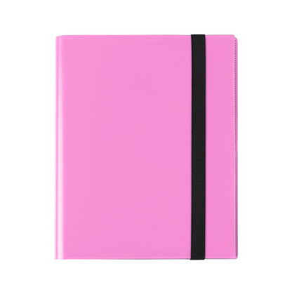 Elastic Band 9 Pocket Card Album Large Capacity 360 Slots PP Card Holder Book for Sports & TCG Collectible Trading Cards