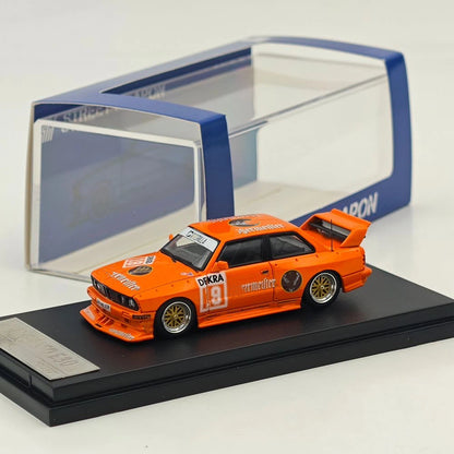 SW 1:64 M3 E30 LTO Widebody Modified Coupe Racing Sports Diecast Model Car Limited Edition