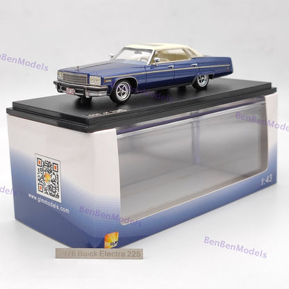 1/43 GLM Models Buick Electra 225 1976 #107202 Blue Resin Car Limited Collection