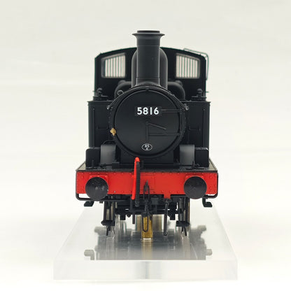 Dapol O Gauge 7S-006-053 58xx Class Steam Loco BR Lined Black 0-4-2T '5816' DCC