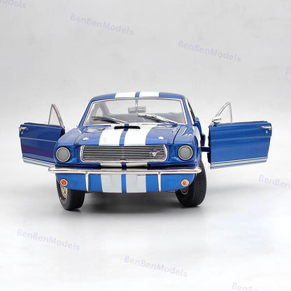 Cobra 1:18 Ford Mustang Shelby GT 350 1966 Blue DC35002 Metal Collectibles Used