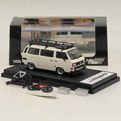 Mortal 1:64 Volkswagen VW T3 Van Collection Diecast Toys Car Models Miniature Hobby Gifts
