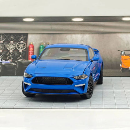 DM 1/18 2019 GT Blue RHD with Widebodykit Pack Diecast Model Car Miniature