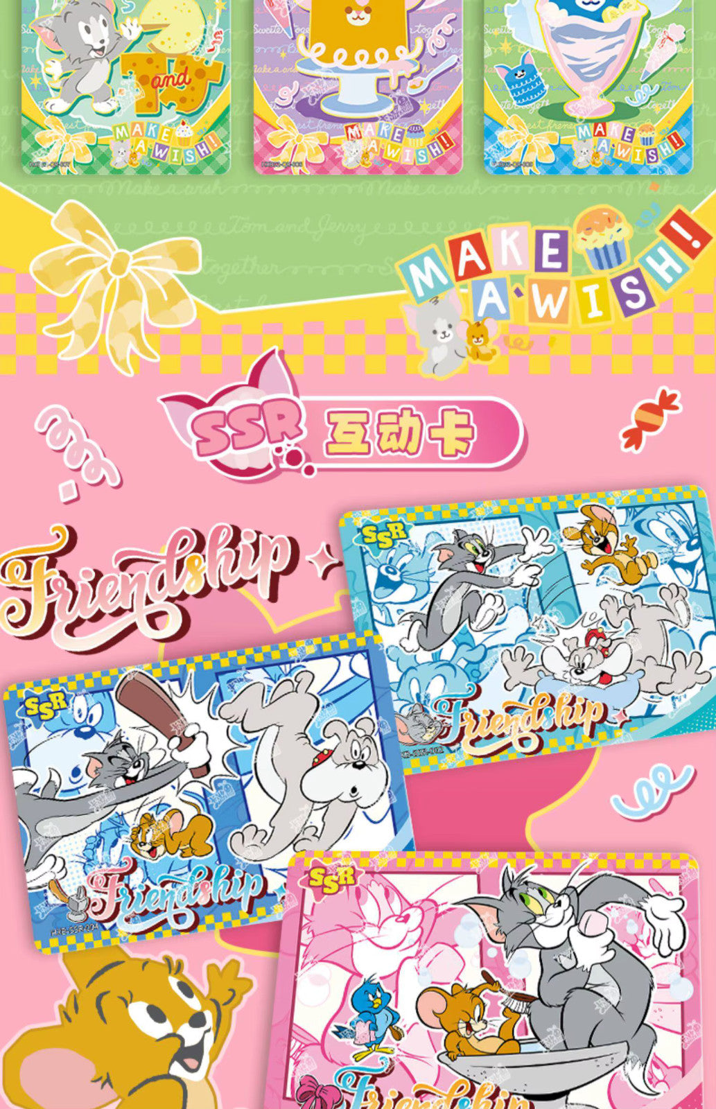 Kayou Tom and Jerry OFFICIAL 30 Pack Trading Card Booster Box Anime TCG Vol 2