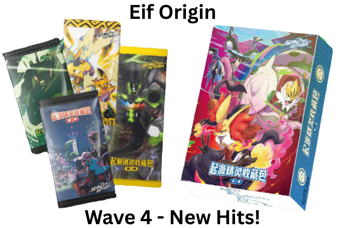 NEW Pokémon Chinese Elf Eif Origin Collection 4.0 Booster Box