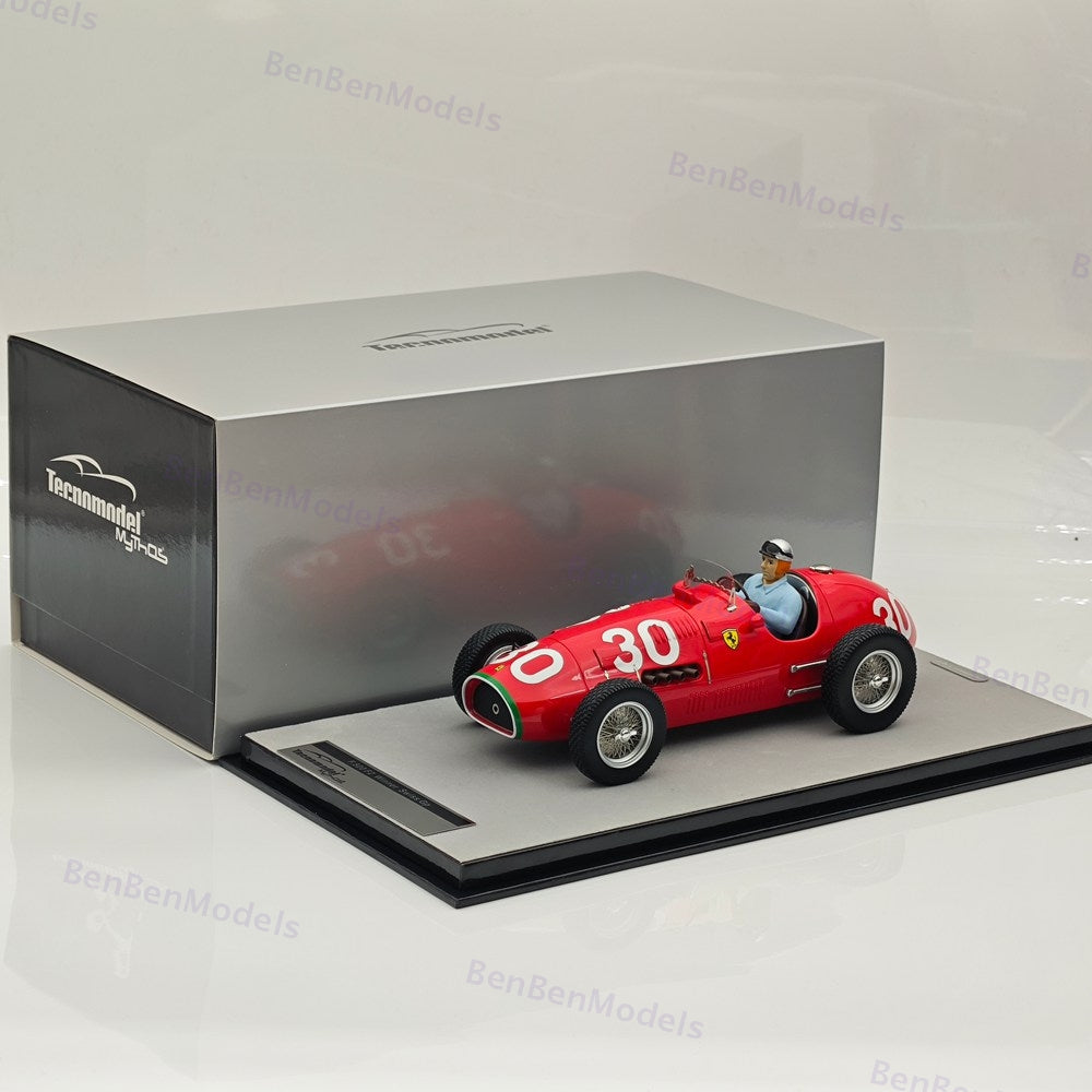 Tecno 1/18 Ferrari 500 F2 Winner Gp Swiss P.Taruffi 1952 #30 TMD18-66C Ltd 55 Pc