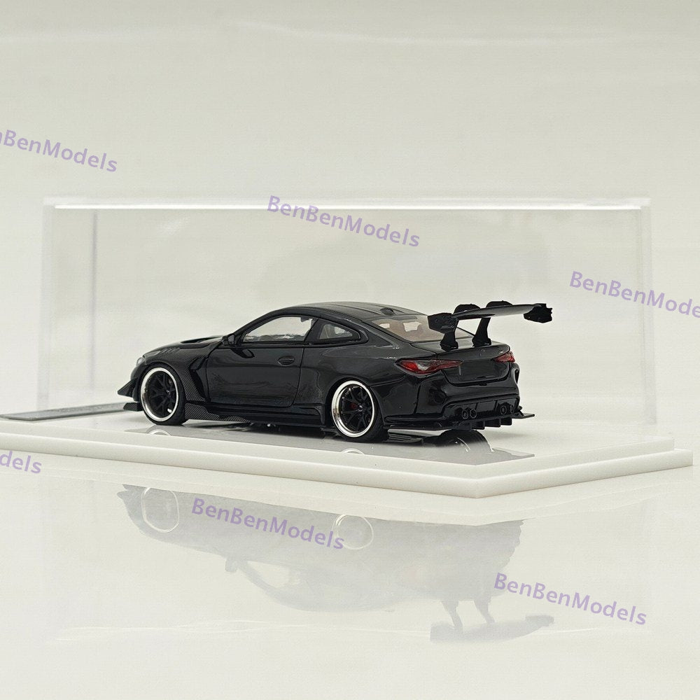 SW 1/64 M4 G82 GTR Flossmann Full Widebody Kit Diecast Model Car Limited Edition