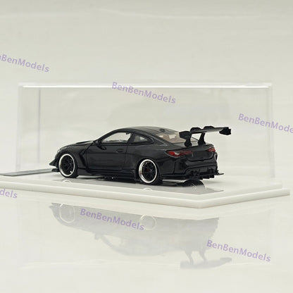 SW 1/64 M4 G82 GTR Flossmann Full Widebody Kit Diecast Model Car Limited Edition