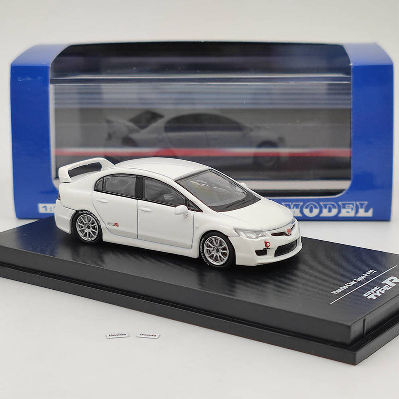 1:64 Honda Civic Type R FD2 Diecast Toys Car Models Collection Gifts