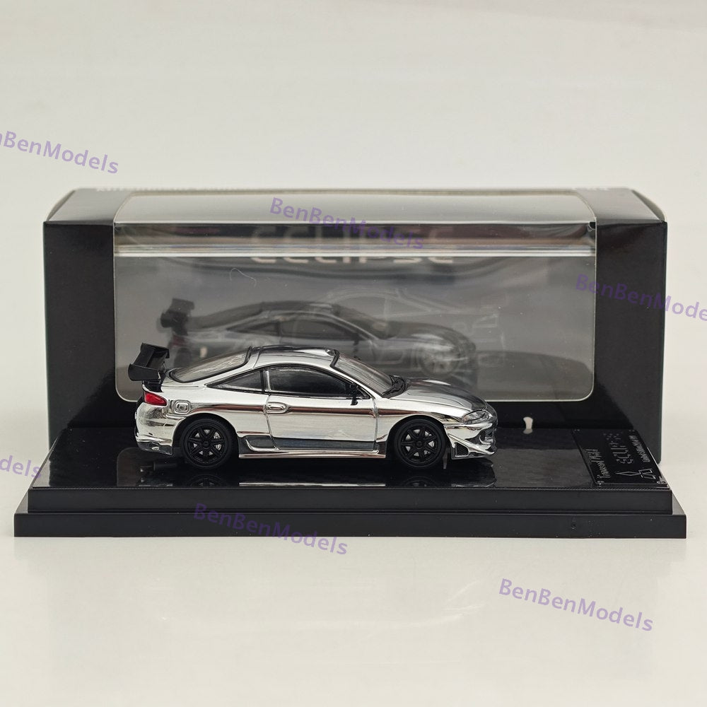 1:64 Transcend Mitsubishi 1995 Eclipse GS FNF Sports Model Diecast Model Car
