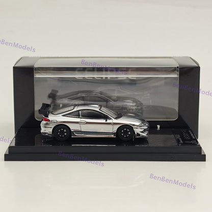 1:64 Transcend Mitsubishi 1995 Eclipse GS FNF Sports Model Diecast Model Car
