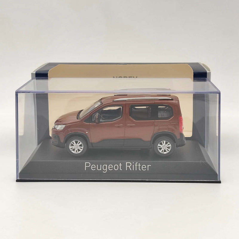 1/43 Norev Peugeot Rifter Van Brown Diecast Models Car Christmas Gift Collection