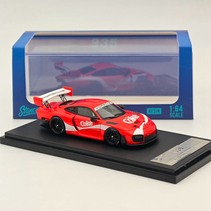 1/64 Stance Hunters Porsche 935 High REV Series Red Resin Models Car Limited 499 Collection