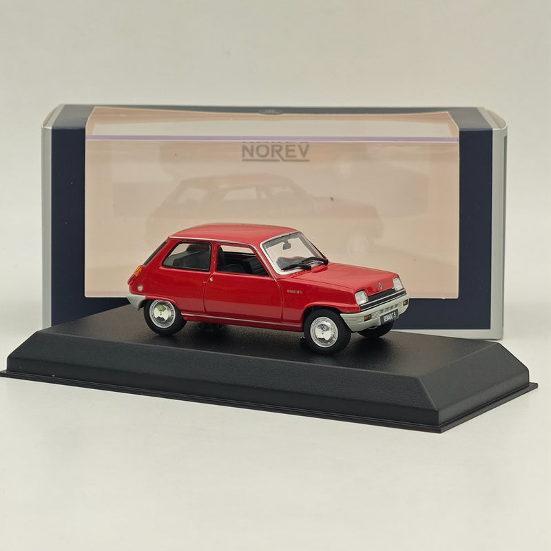 1/43 Norev Renault 5 TL Diecast Model Cars Limited Collection Red