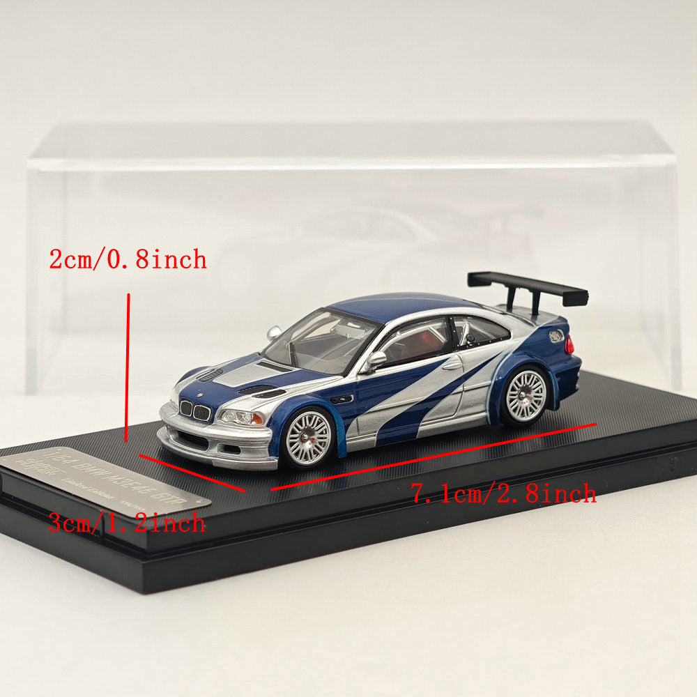 ミニカー 04R-538 DCM GhostPlayer 1/64 BMW M3 E46 Ghost Player 1:64 M3 GTR E46 NFS by DCM Diecast Model Car