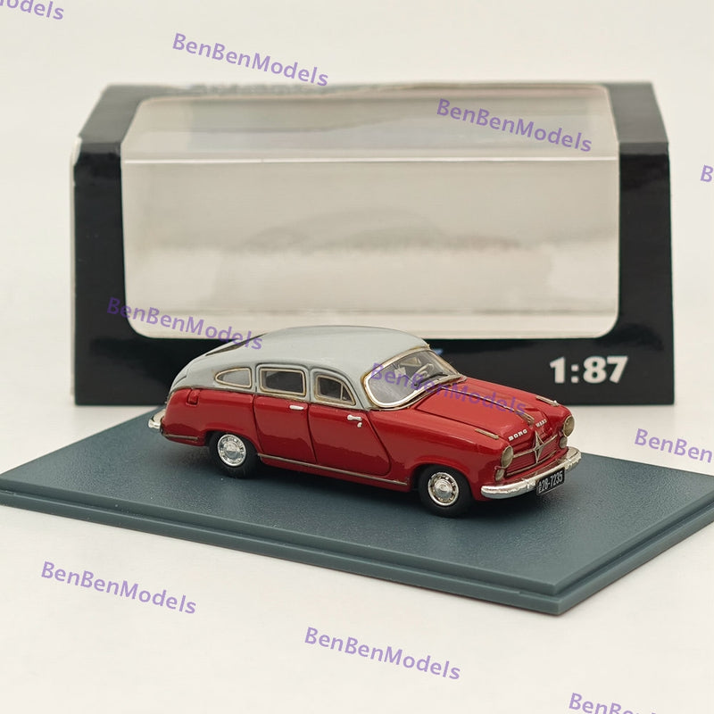 1/87 NEO SCALE MODELS Borgward Hansa 2400 Resin Car Limited Collection Red