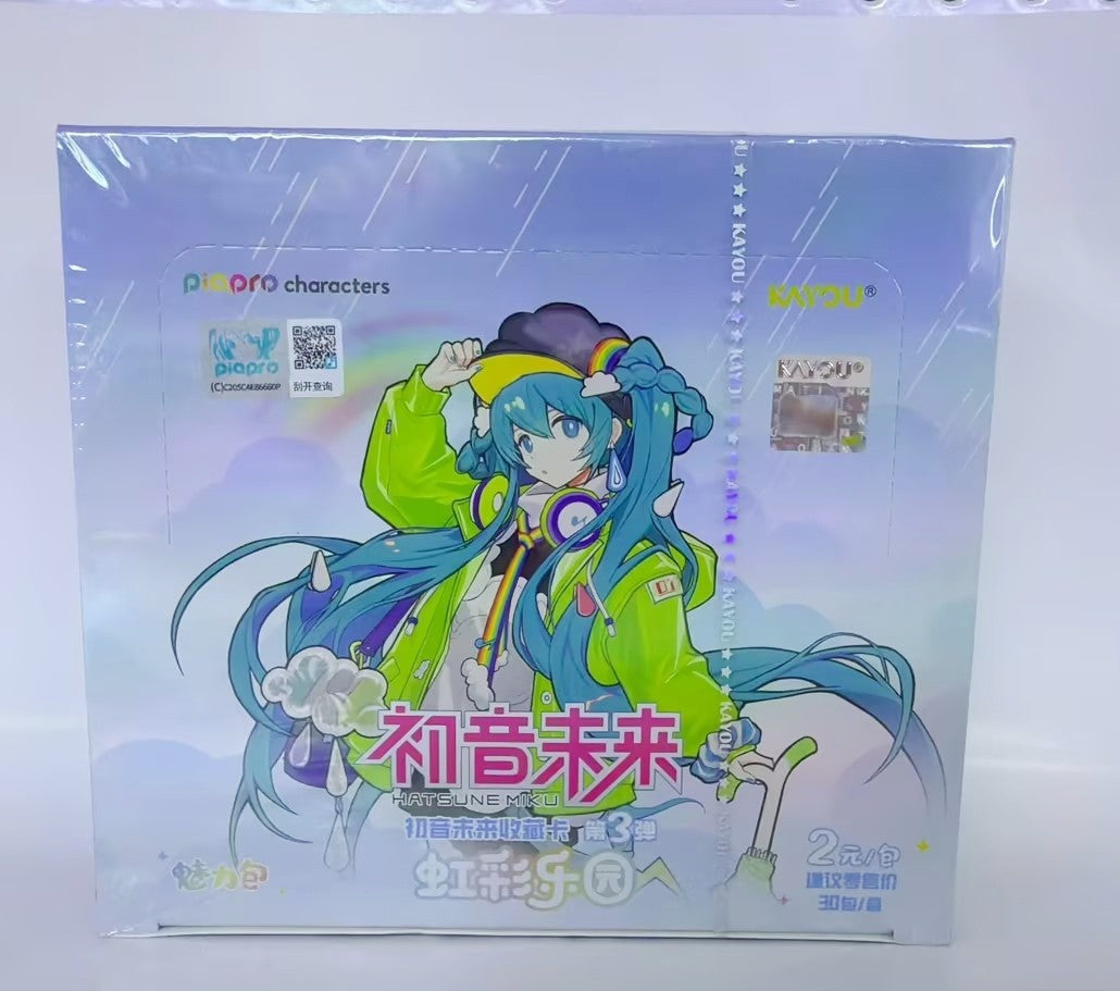 Kayou IN STOCK Hatsune Miku VOL.3 Collection Trading Card Booster Box Sealed
