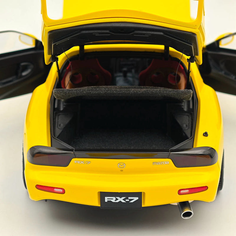 POLAR MASTER 1:18 Mazda RX-7 SPEED PLM22-002-1 Yellow Alloy Diecast Model Car