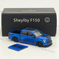Funny Model 1/64 Ford SHELBY F-150 Shelby Super Snake Pickup Diecast Model Blue