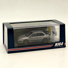 Hobby Japan 1:64 Lancer GSR Evolution IX MR with Engine Display Model Medium Purplish Gray Mica HJ647054MP Diecast Model Car Limited Collection