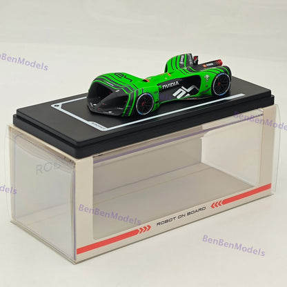 ROBORACE 1/43 Resin Robot On Board Electric Driverless Car Competition Model #24