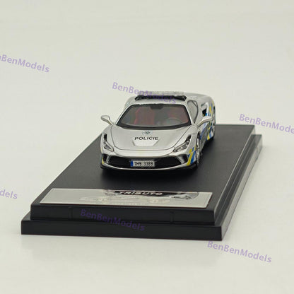 1/64 Hone Model F8 Tributo Supercar Diecast Model Car Limited Collectible Hobby
