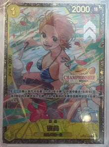 One Piece Card Game Chinese EX26-27 Champion Top Prize Nami OP15-108 New