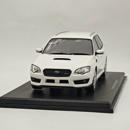 1/18 DNA Collectibles Subaru Legacy Touring Wagon STI S402 White Resin Model Car