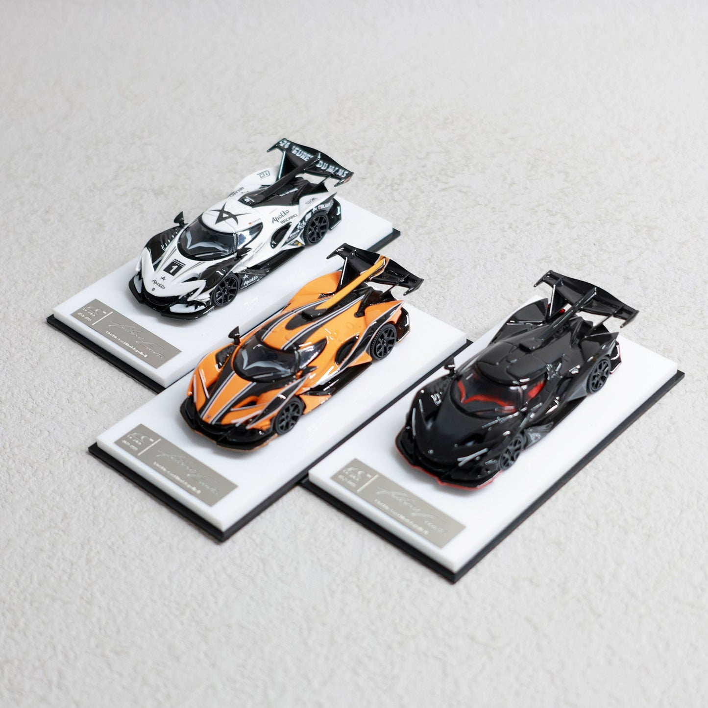 SmallcarsART 1:64 for Apollo IE Racing Version Alloy Die - cast Model Sun God Series Gifts