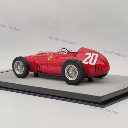 1/18 Tecnomodel Mythos Ferrari 246/256 F1 Dino Winner ltaly GP P.Hills 1960 #20