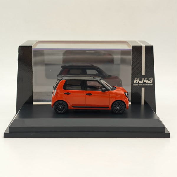 Hobby Japan 1/43 Honda N-ONE RS Sunset Orange ll HJ432001P Diecast Model Car