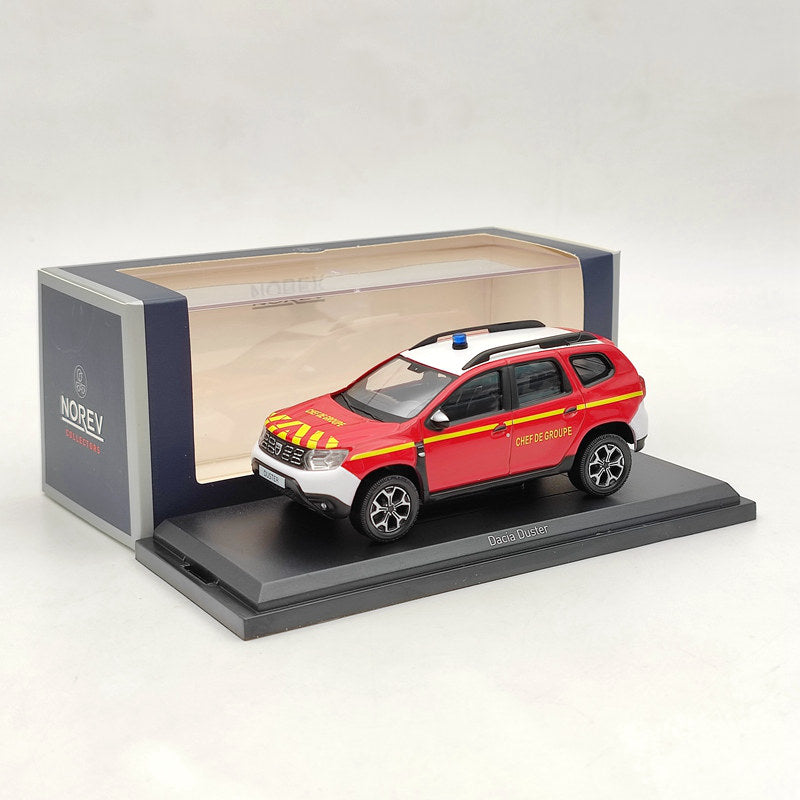 Norev 1/43 Dacia Duster 2018 POMPIERS Chef de Groupe Fire Brigade Diecast Models