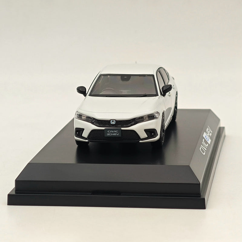 Hobby Japan 1/43 Honda CIVIC (FL4) e:HEV Platinum White(P) HJ433003W Diecast