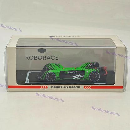 ROBORACE 1/43 Resin Robot On Board Electric Driverless Car Competition Model #24