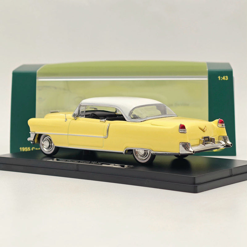 1/43 GFCC 1955 Cadillac Coupe DeVille Yellow Diecast Model Car Collection