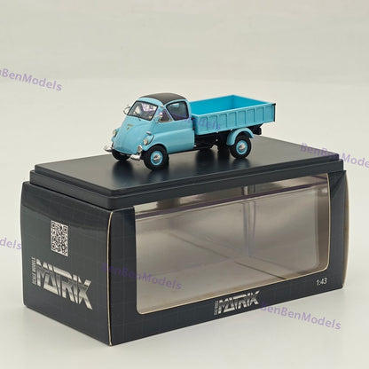 1/43 Matrix Isetta Autocaro Light Blue Small Transport Pickup Model Used