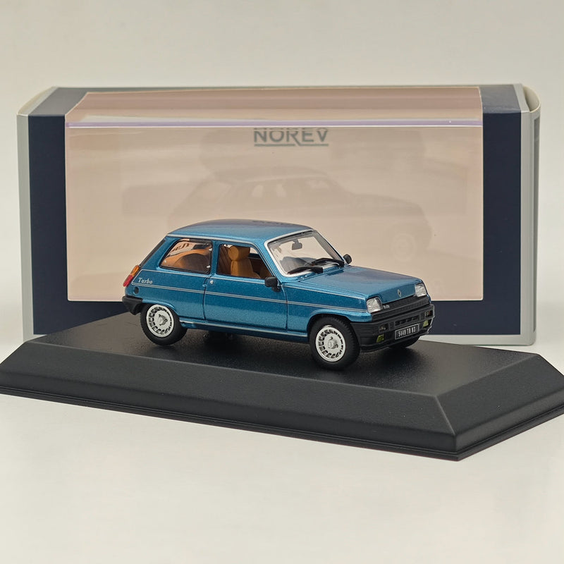 1/43 Norev Renault 5 Alpine Turbo 1983 Diecast Model Cars Collection Blue