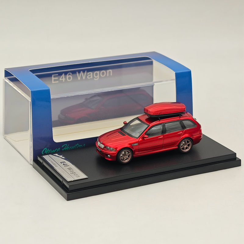 1:64 Stance Hunters E46 Wagon Diecast Model Car Limited Collection Red