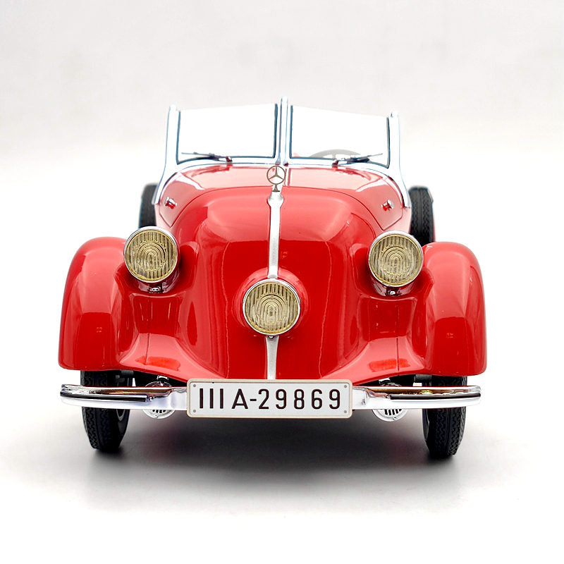 CMF 1:18 Mercedes Benz 150 W30 Sport Roadster 1935 Red CMF18120 Resin Models