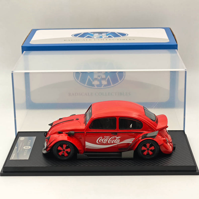 RAM Collectibles 1/18 RWB Volkswagen VW Beetle COCA-COLA WIDE BODY Red RM0029 Resin Model Car Limited Collection