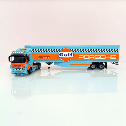 MJ 1:64 Sany Tracteur Camion Yingjie Édition Conteneur Moulé Sous Pression En Alliage Modèle De Voiture Collection Cadeaux Édition Limitée 