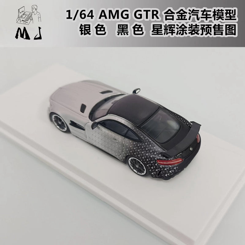 Pre-sale LMLF 1:64 Mercedes Benz AMG GTR Starlight Miniature Hobby Gifts Diecast Toys Car Models Collection