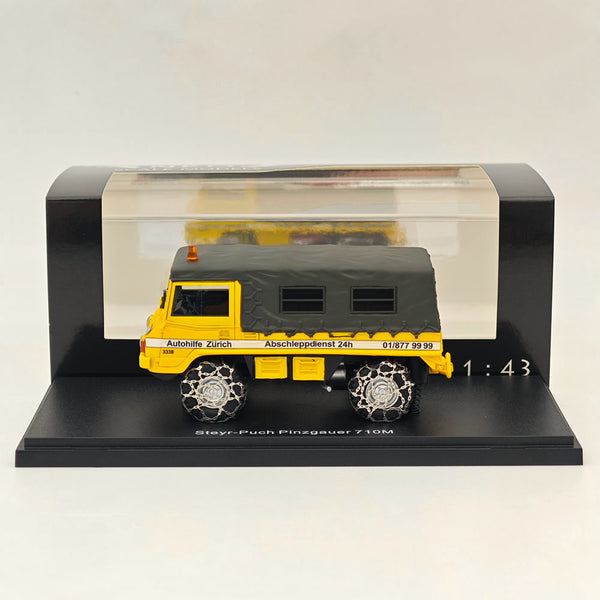 NEO 1/43 Steyr-Puch Pinzgauer 710M Yellow Resin Models Car Colllection