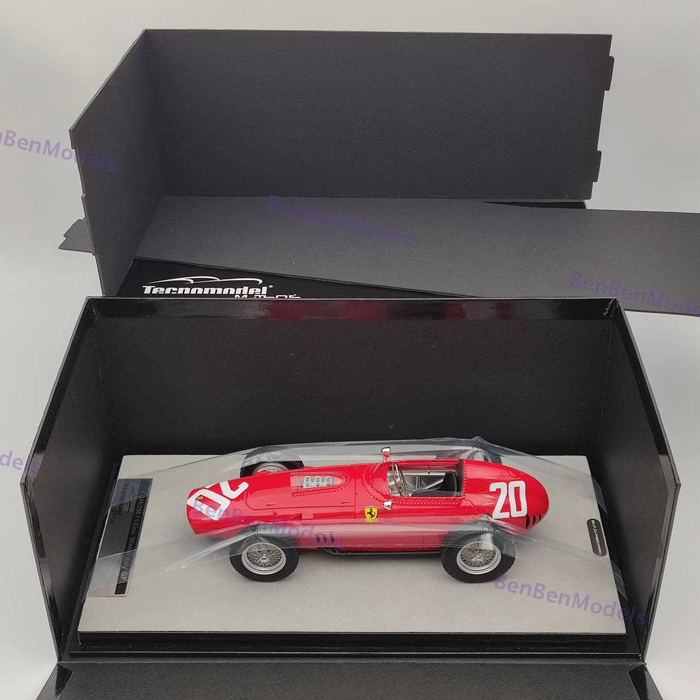 1/18 Tecnomodel Mythos Ferrari 246/256 F1 Dino Winner ltaly GP P.Hills 1960 #20