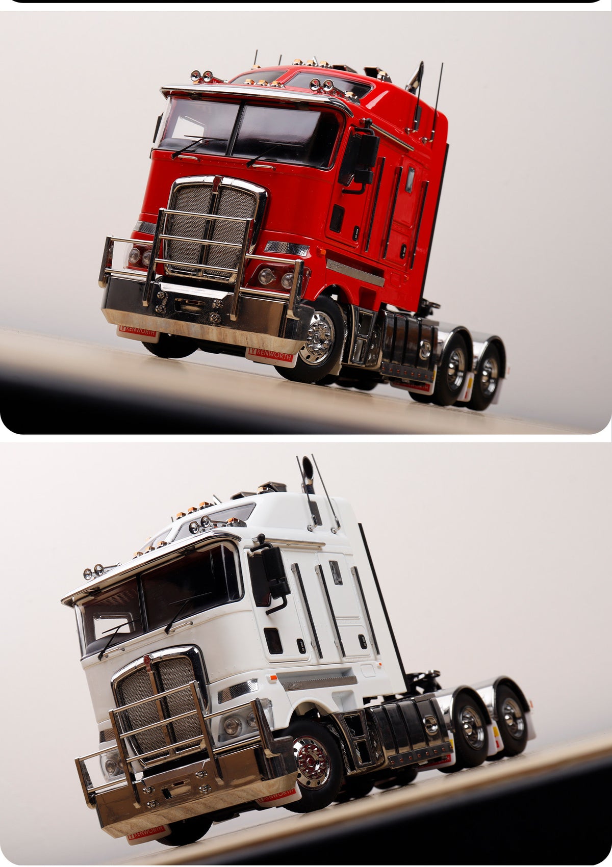 Kenworth K200 Kenworth Australia Heavy Truck Mop Head Exclusive 1:32 Alloy Trailer Model