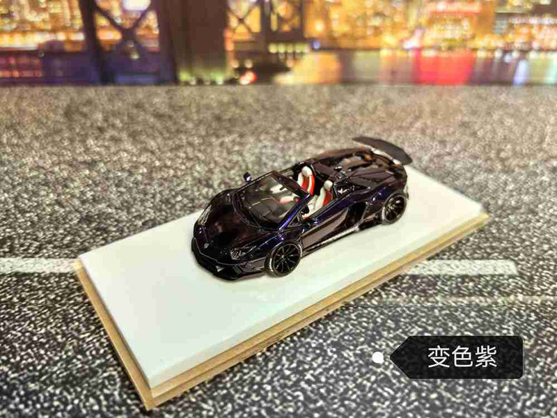 Pre-sale Fine Works 1:64 Lamborghini LP700 Convertible  LB Miniature Resin Toys Car Models Collection Gifts