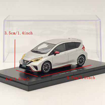 1/43 EBBRO 45440 NISSAN NOTE e-POWER NISMO 2017 Silver Resin Model Car Collection