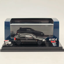 Hobby Japan 1:64 Honda Civic Type-R (EK9) Custom with Engine Diecast Car Collection Auto Toys Gift Black(Ships from the United States)
