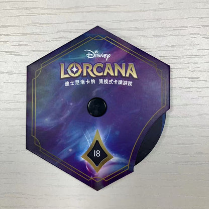 Lorcana Disney Official Chinese Cardboard Lore Counter Life Counter